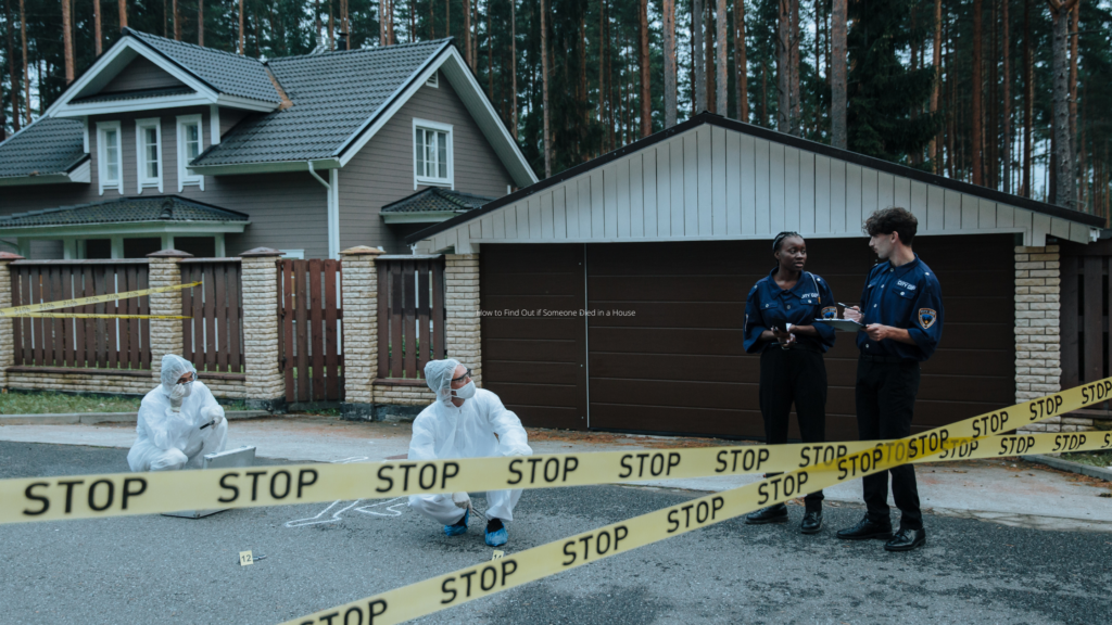 How to find out if someone died in a house meridian trust